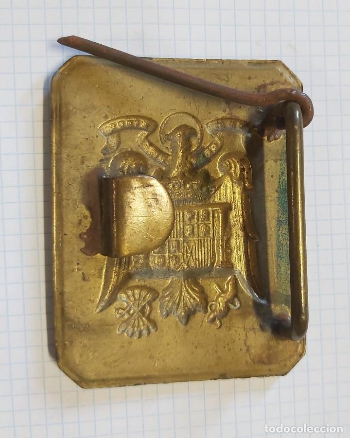 Militaria: Hebilla escolta de Franco - Foto 2