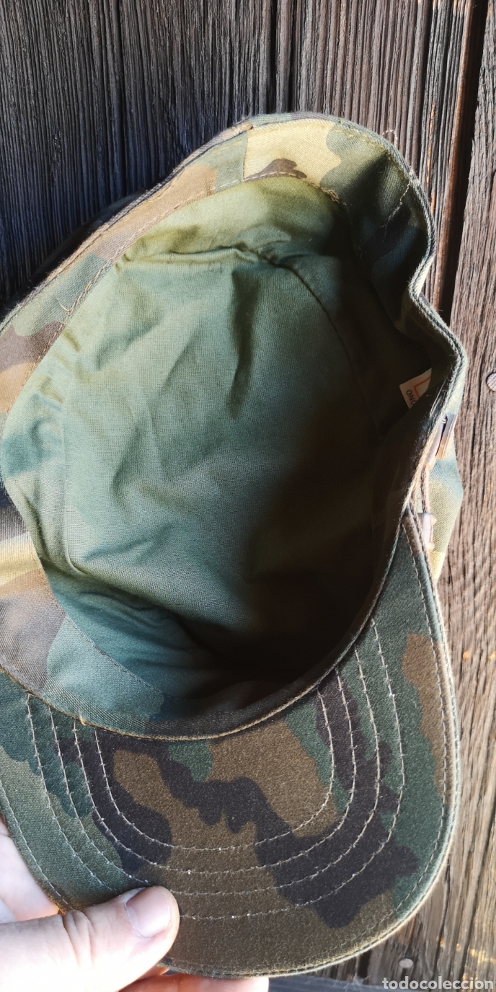 Militaria: Gorra de faena del ej&eacute;rcito espa&ntilde;ol - Foto 3
