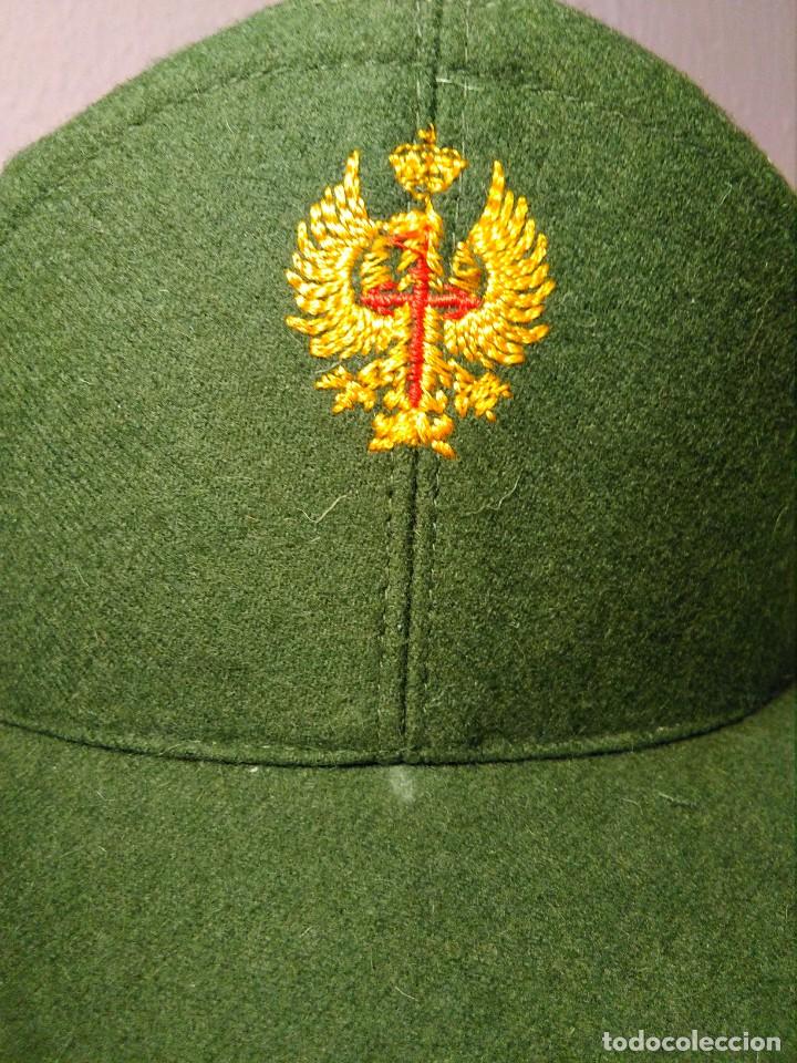 Militaria: GORRA INVIERNO CON OREJERAS EJ&Eacute;RCITO ESPA&Ntilde;OL TIERRA - Foto 3