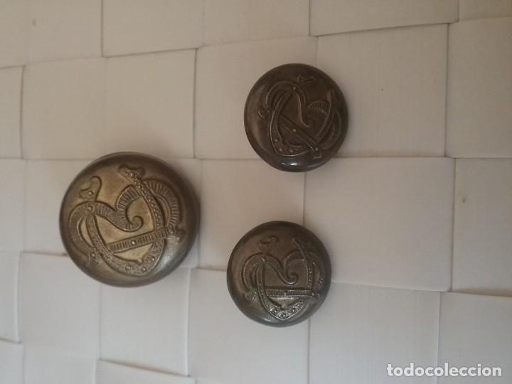 Militaria: Botones Banco Central - Foto 1