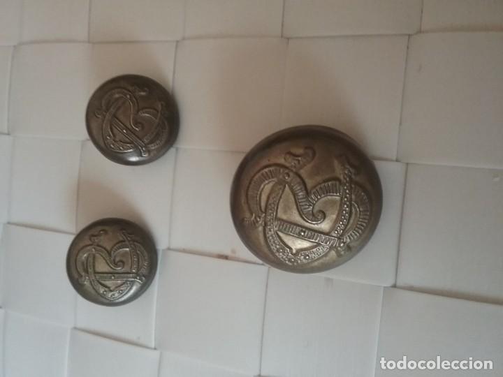 Militaria: Botones Banco Central - Foto 2