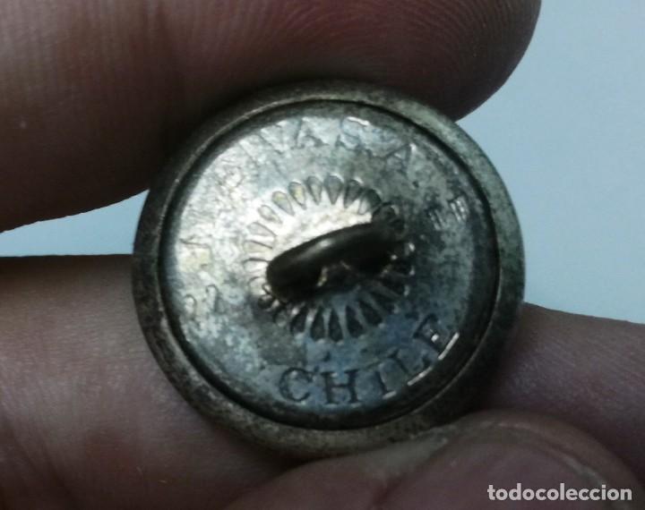 Militaria: DOS BOTONES EJERCITO DE CHILE JL LEIVA SA - Foto 2