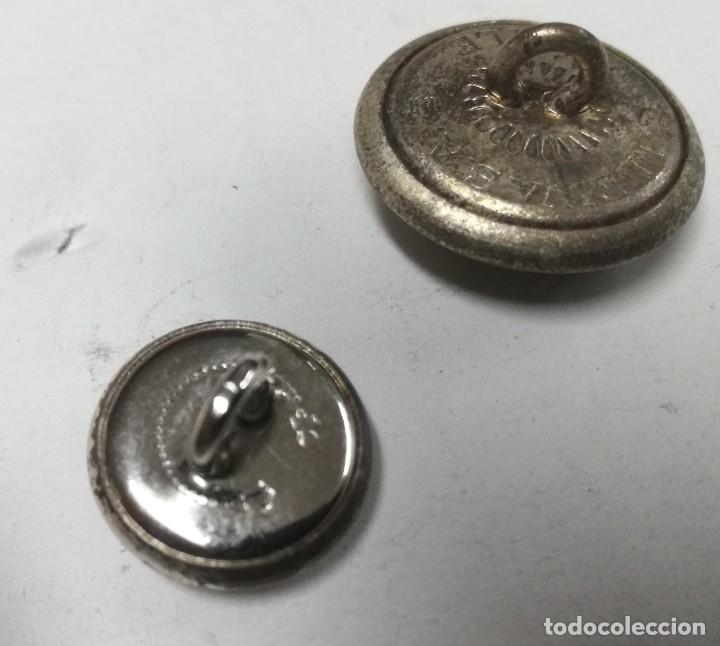Militaria: DOS BOTONES EJERCITO DE CHILE JL LEIVA SA - Foto 3