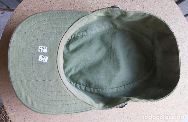 Militaria: Gorra de faena a&ntilde;os 80 - Foto 3