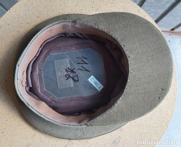 Militaria: Gorra plato, sargento, &eacute;poca de franco - Foto 3