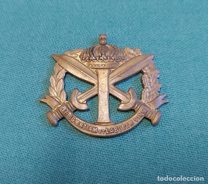 Militaria: Chapa de boina - Foto 1