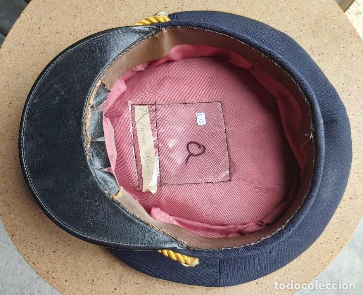 Militaria: Gorra de plato de m&uacute;sico - Foto 5
