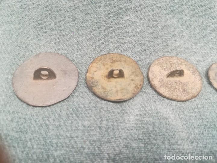 Militaria: LOTE DE 9 ANTIGUOS BOTONES - Foto 5