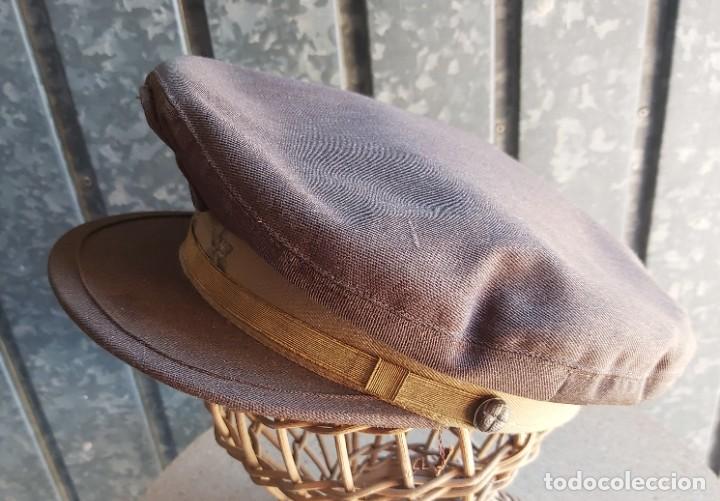 Militaria: Gorra de plato de teniente de polic&iacute;a - Foto 3