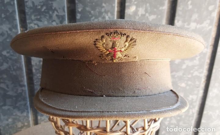 Militaria: Gorra de plato - Foto 1