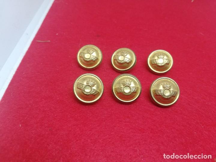 Militaria: SEIS BOTONES AVIACION - Foto 1