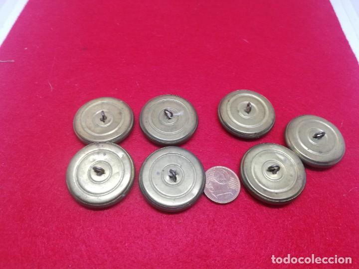 Militaria: SIETE BOTONES ARMADA - Foto 2