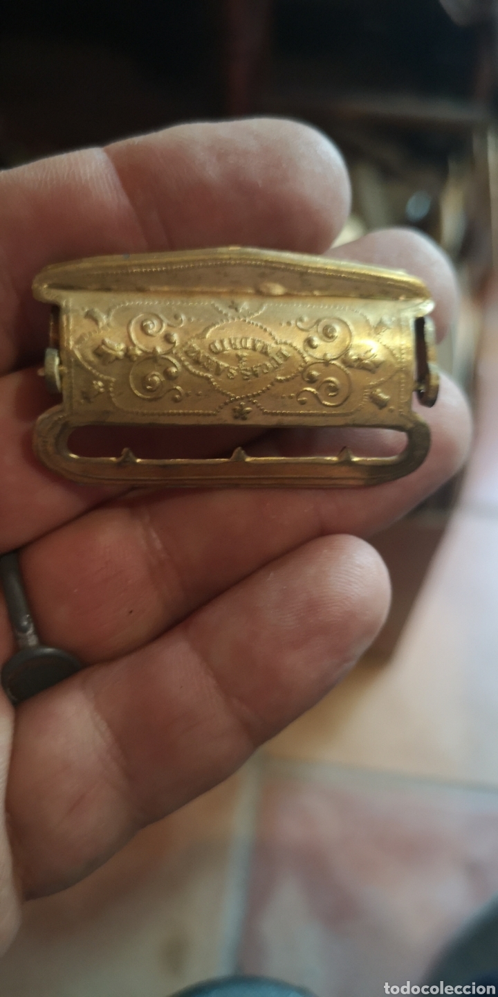 Militaria: Hebilla cintur&oacute;n finales s. XIX - Foto 1