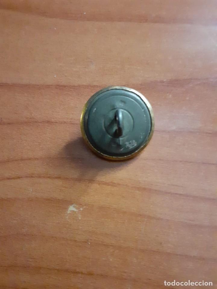 Militaria: BOTON FERRO CARRIL DEL NORTE - Foto 2