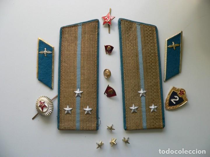 Militaria: URSS LOTE DE TENIENTE MAYOR DE EJ&Eacute;RCITO DE AIRE - Foto 1