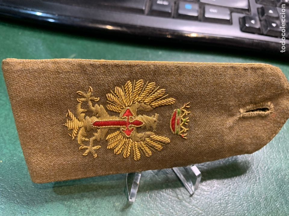 Militaria: Hombrera Ejercito de Tierra Bordado - Foto 1