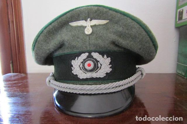 Seguro Tengo una clase de ingles Funeral gorra de plato militar del ejercito alemán wehr - Compra venta en  todocoleccion