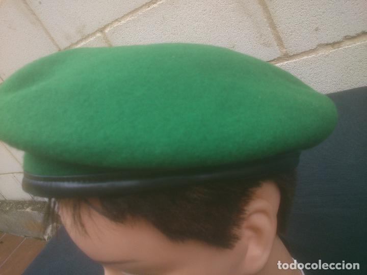 Militaria: BOINA VERDE EJERCITO ESPA&Ntilde;A MOD 9 SUBOFICIAL - Foto 2