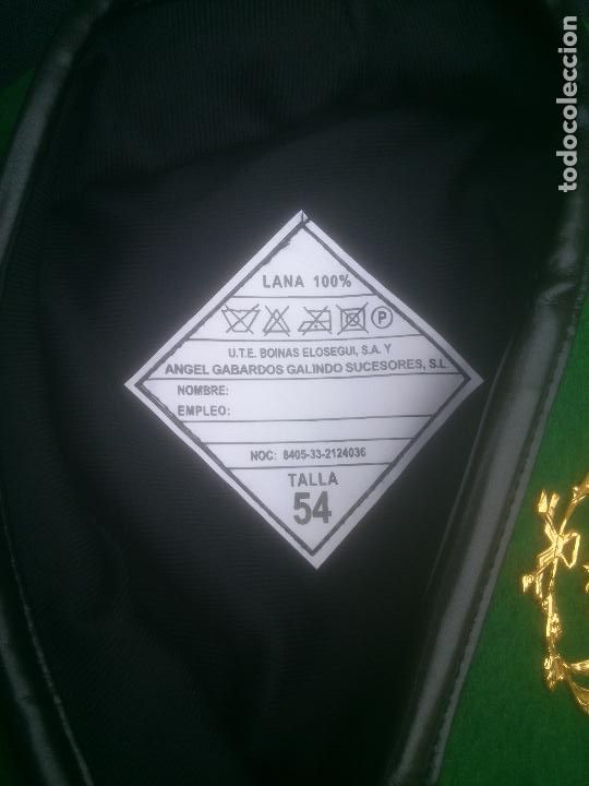 Militaria: BOINA VERDE EJERCITO ESPA&Ntilde;A MOD 9 SUBOFICIAL - Foto 4