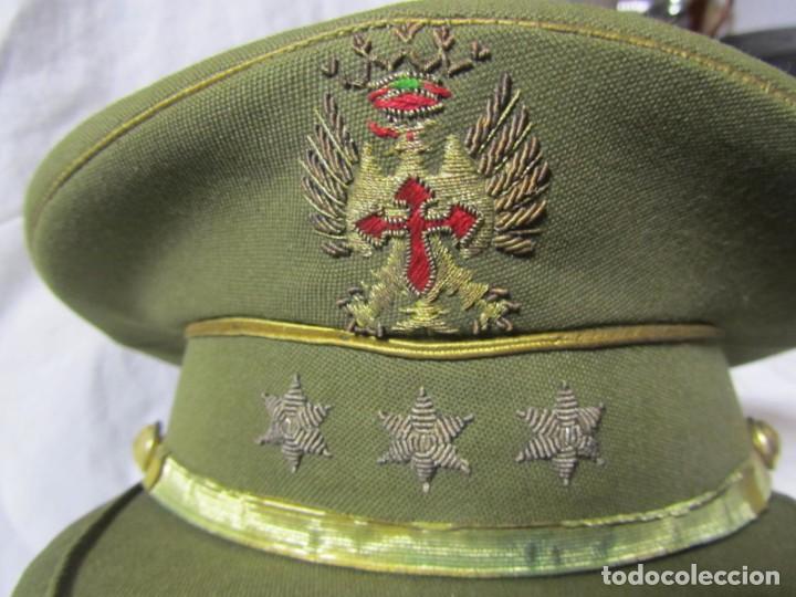 Militaria: Gorra de plato Capit&aacute;n Ej&eacute;rcito de Tierra - Foto 4