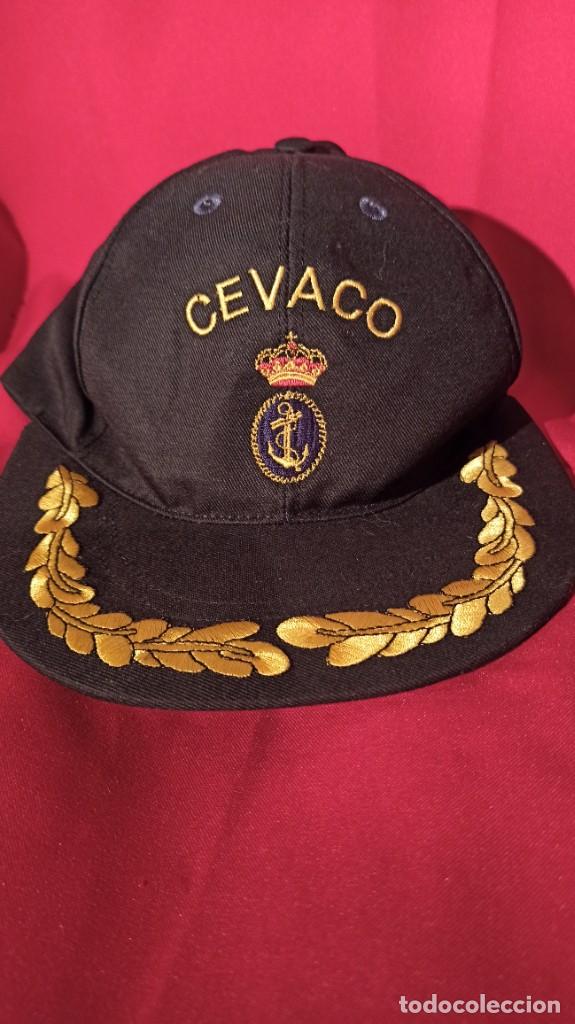 Militaria: Gorra cevaco armada espa&ntilde;ola - Foto 1