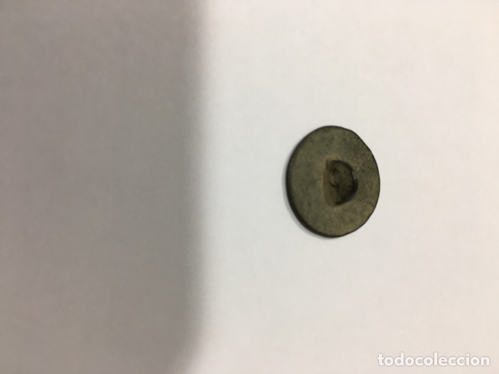Militaria: Bot&oacute;n de Isabel II, antiguo - Foto 2