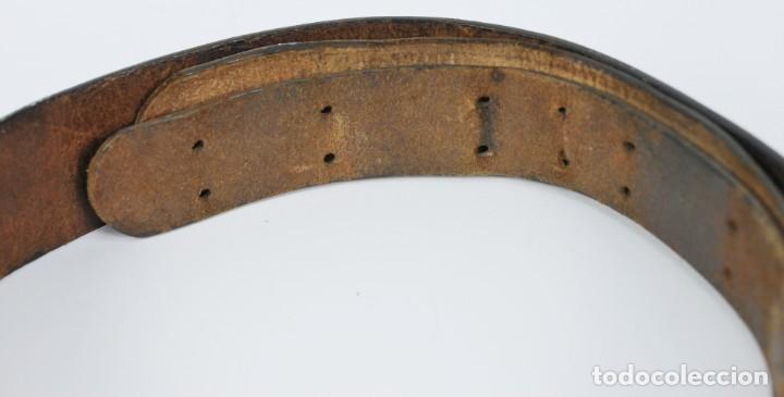 Militaria: NSDAP/ Cintur&oacute;n de Cuero - Foto 3