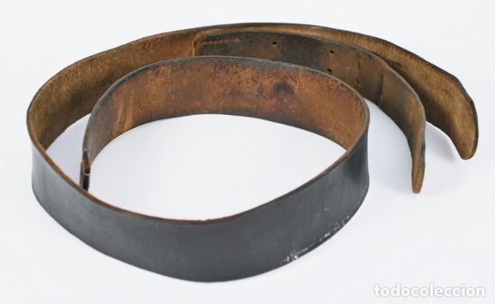 Militaria: NSDAP/ Cintur&oacute;n de Cuero - Foto 4