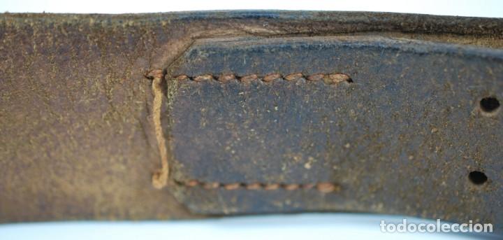 Militaria: NSDAP/ Cintur&oacute;n de Cuero - Foto 5