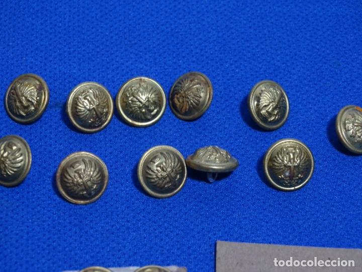 Militaria: LOTE 25 BOTONES DEL EJ&Eacute;RCITO. - Foto 4