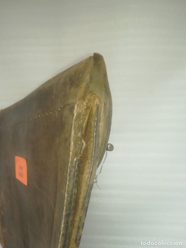 Militaria: Impresionante Cartera cuero Renfe valija correo de museo - Foto 17 - 232593255