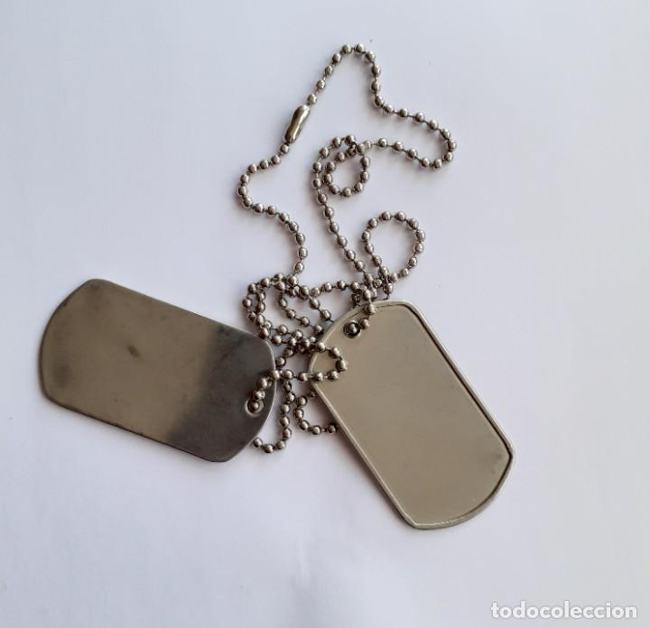 chapa militar ejercito español identificacion p - Compra venta en  todocoleccion