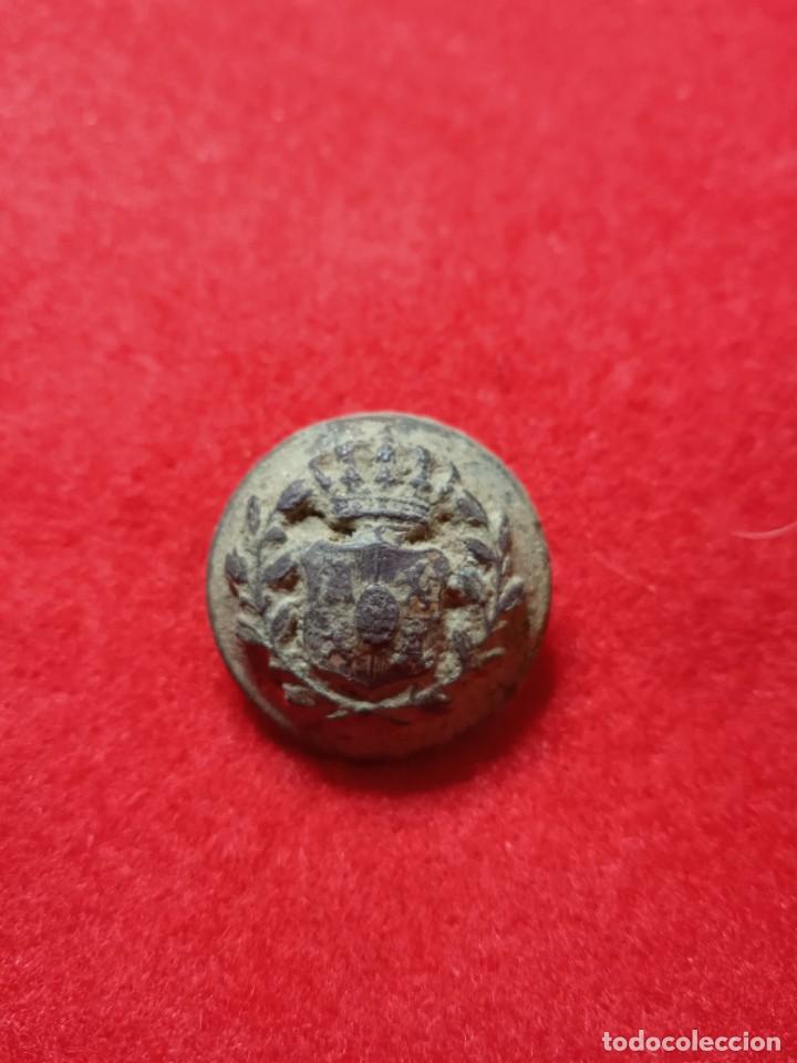 Militaria: Boton Militar Antiguo. - Foto 1