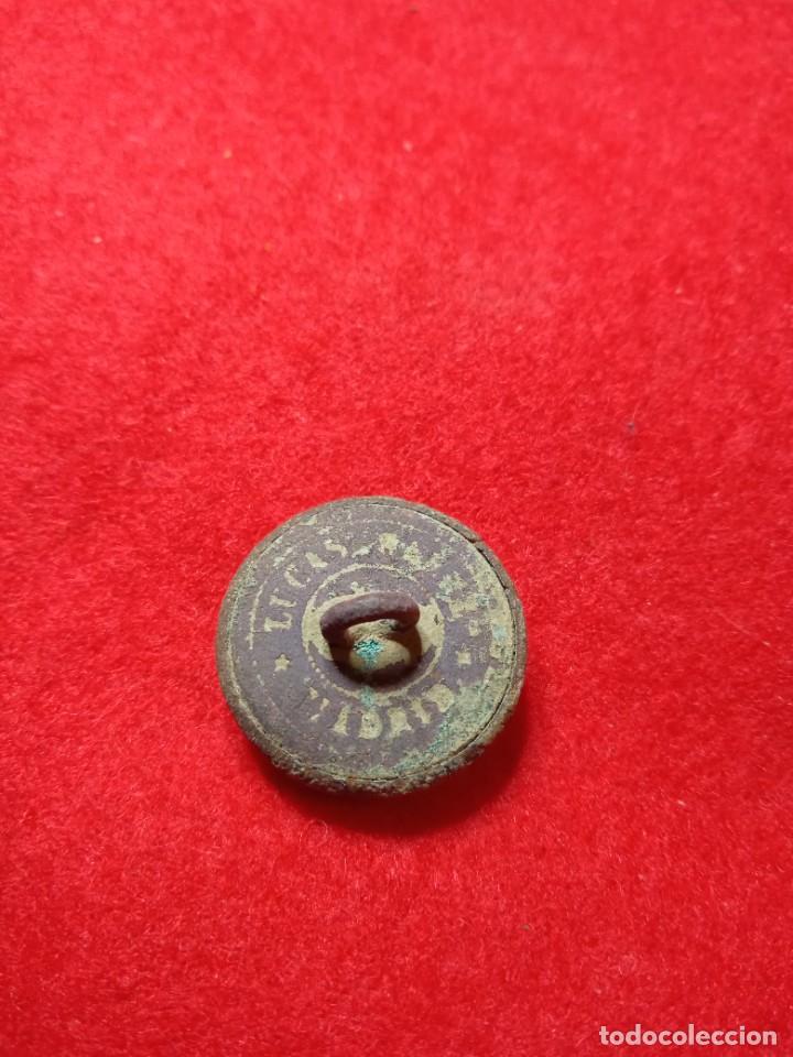 Militaria: Boton Militar Antiguo. - Foto 2