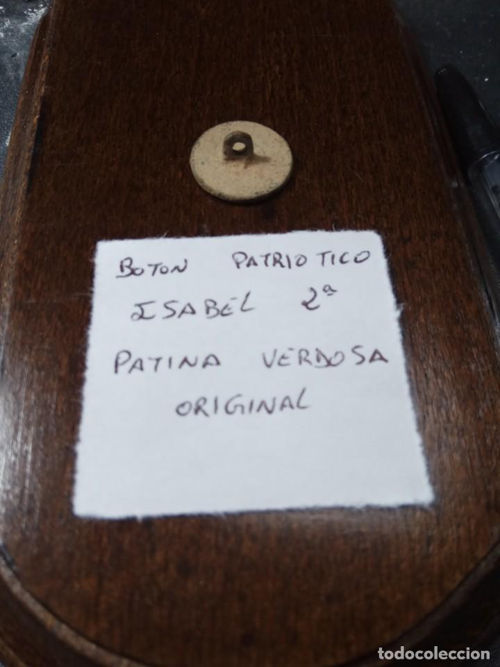 Militaria: Bot&oacute;n Isabel II - Foto 2
