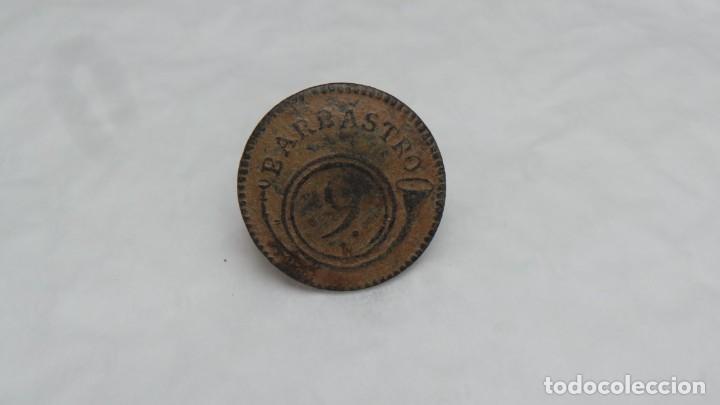 Militaria: Bot&oacute;n 9 ligero de Barbastro - Foto 2