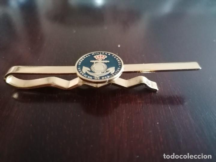 Militaria: PASADOR DE CORBATA ARMADA. FERROL - Foto 3
