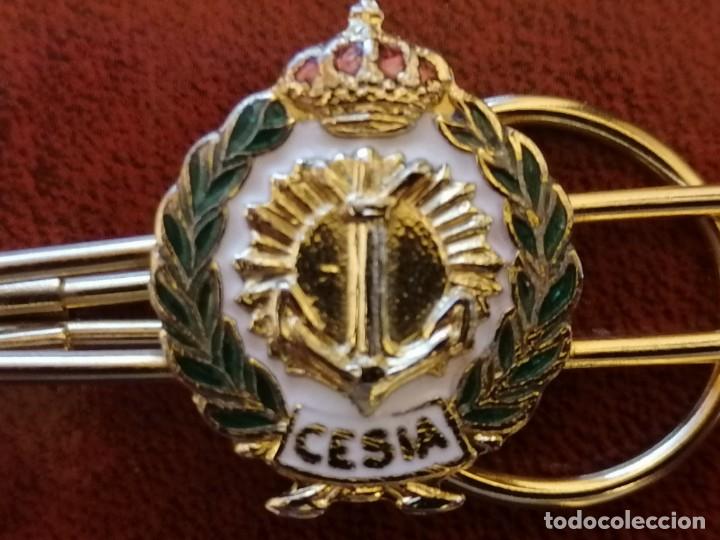Militaria: PASADOR DE CORBATA ARMADA. CESIA - Foto 2