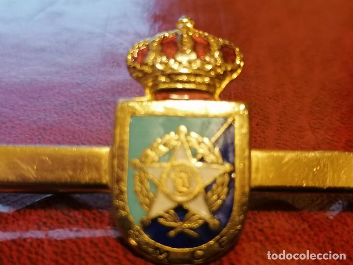 Militaria: PASADOR DE CORBATA DEFENSA. MADRID - Foto 2