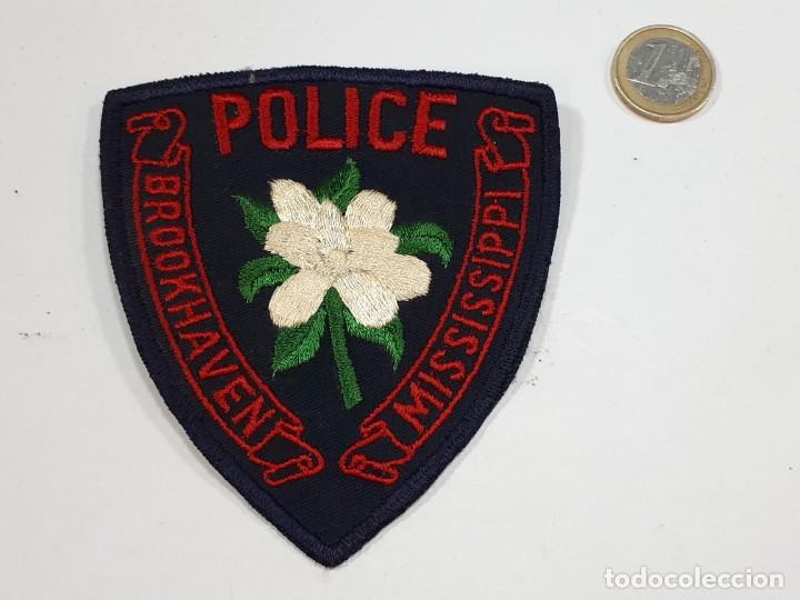 Militaria: Parche polic&iacute;a - Foto 1