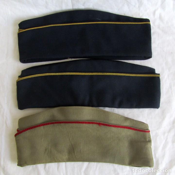 Militaria: 3 gorros chapiri del ej&eacute;rcito espa&ntilde;ol - Foto 1