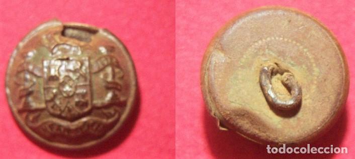 Militaria: VIEJO BOTON DE INFANTERIA - Foto 1