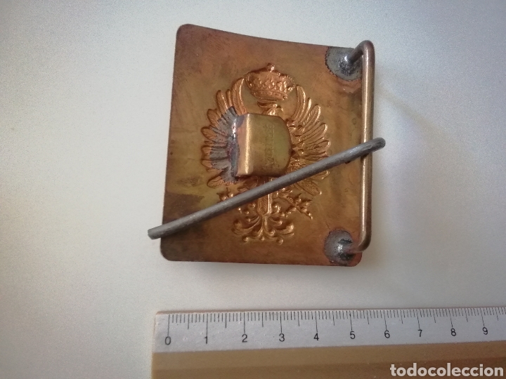 Militaria: HEBILLA EJ&Eacute;RCITO DE TIERRA - Foto 2