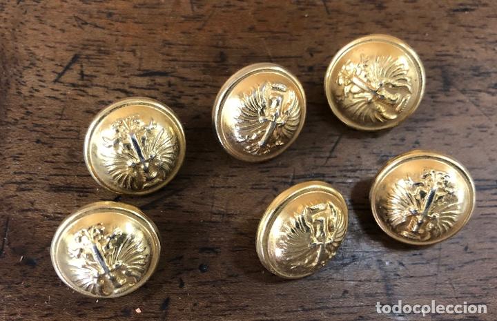 Militaria: LOTE DE 6 BOTONES EJERCITO ESPA&Ntilde;OL - Foto 1
