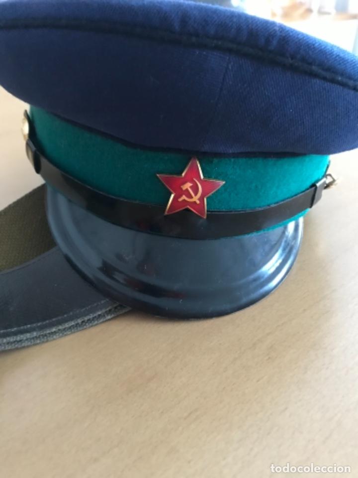 Militaria: Gorra y cintur&oacute;n ruso. Original - Foto 4
