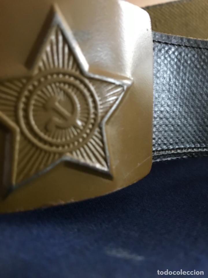 Militaria: Gorra y cintur&oacute;n ruso. Original - Foto 5