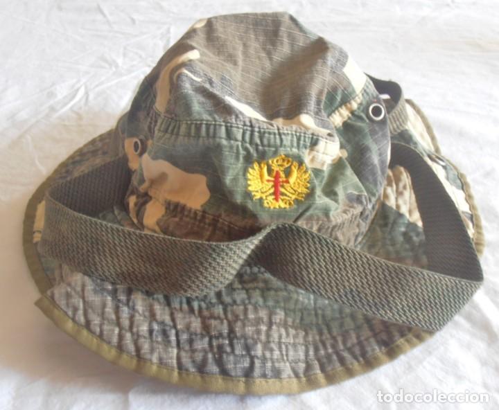 Militaria: SOMBRERO DE CAMUFLAJE DEL EJERCITO - Foto 1