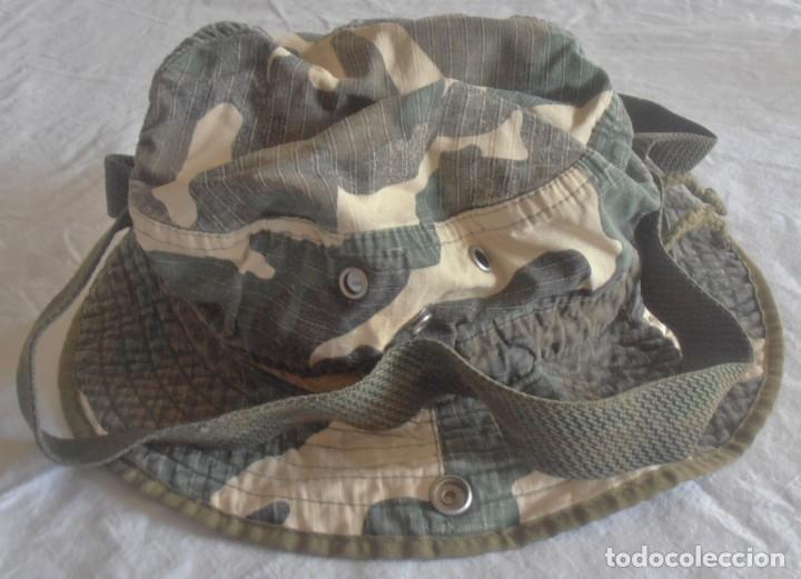 Militaria: SOMBRERO DE CAMUFLAJE DEL EJERCITO - Foto 2