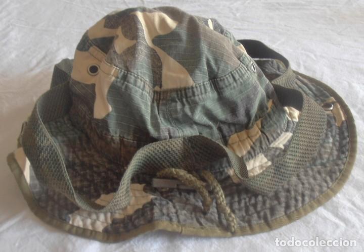 Militaria: SOMBRERO DE CAMUFLAJE DEL EJERCITO - Foto 3