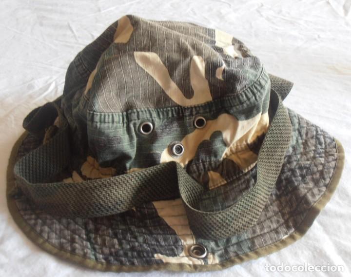 Militaria: SOMBRERO DE CAMUFLAJE DEL EJERCITO - Foto 4